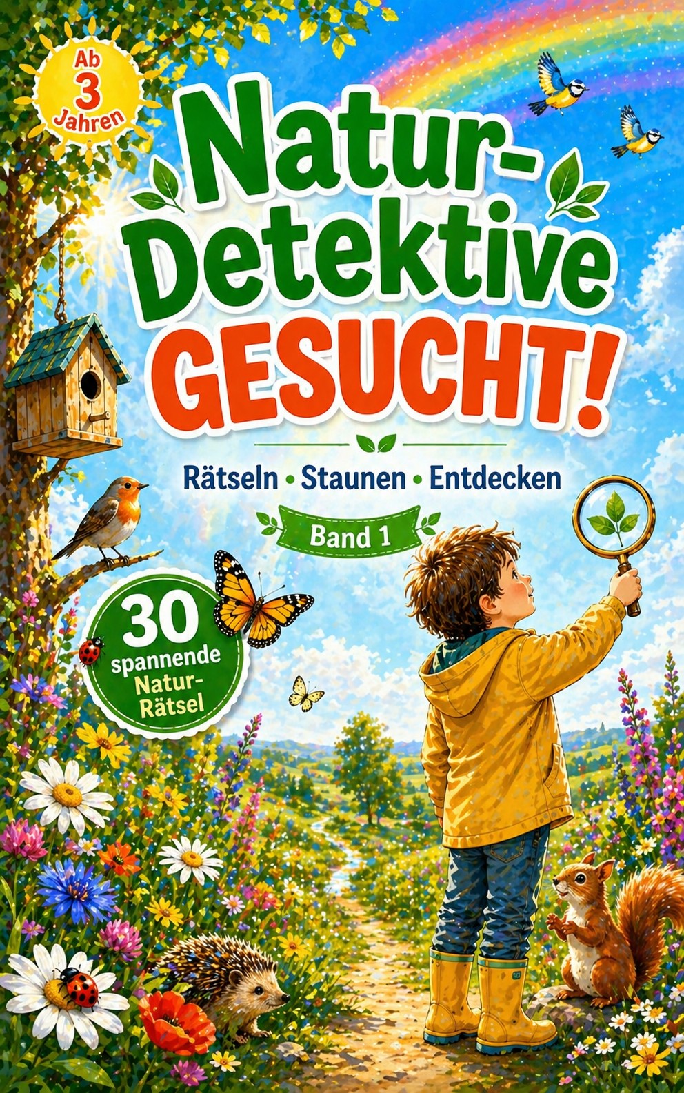 Natur-Detektive gesucht! – Rätselbuch ab 3 Jahren